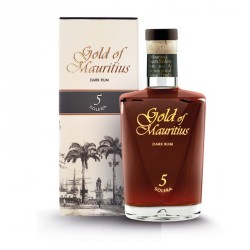 Gold of Mauritius 5y Solera Dark Rum 0,7l