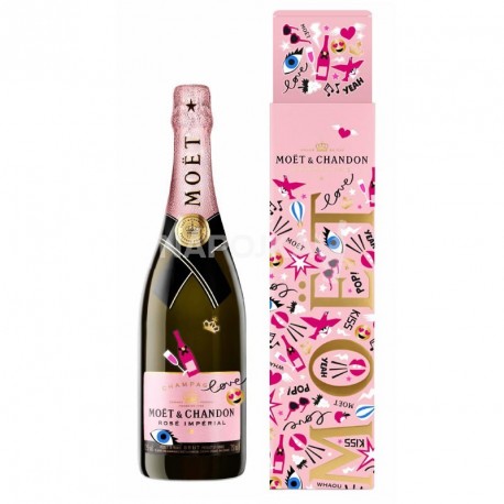 Moët & Chandon Rosé Impérial 0,75l Emoji gift box