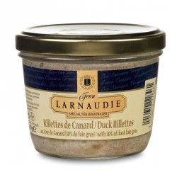 Kachní Rillettes Larnaudie s Foie Gras 180g