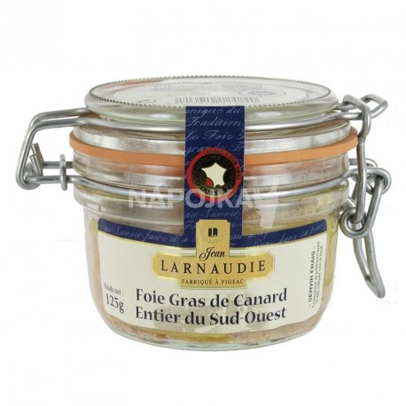 Kachní Foie Gras Larnaudie v celku 125g