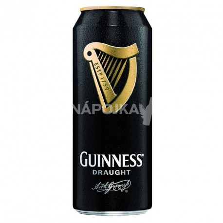 Guinness Stout Draught 0,44l plech