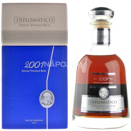 Diplomático Single Vintage 2001 0,7l