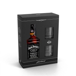 Jack Daniel's 0,7l dárkový karton a 2 skleničky
