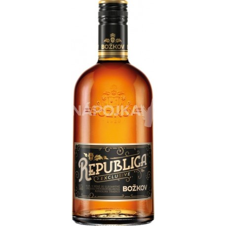 Božkov Republica Exclusive Dark 38% 0,5l