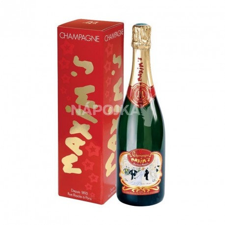 Maxim's Champagne Cuvée Brut 0,75l dárkový box