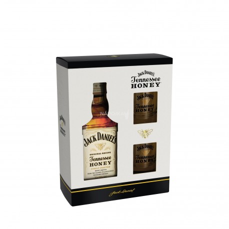 Jack Daniel's Honey 0,7l + skleničky