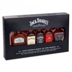 Jack Daniel's 0,7l Family Pack sada miniatur 5x0,05l
