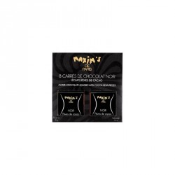 Maxim's tmavé čokoládové čtverečky s boby 40g