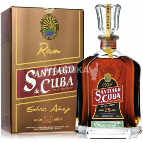 Santiago de Cuba Extra 25y 0,7l