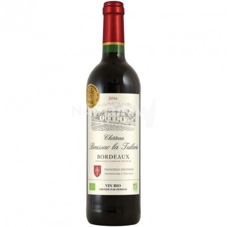 Bordeaux AOP Chateau Brussac la Tuilerie BIO 0,75l