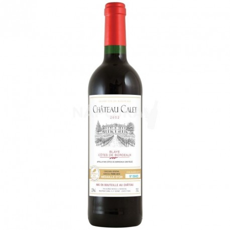 Chateau Calet Blaye Cotes de Bordeaux 0,75l