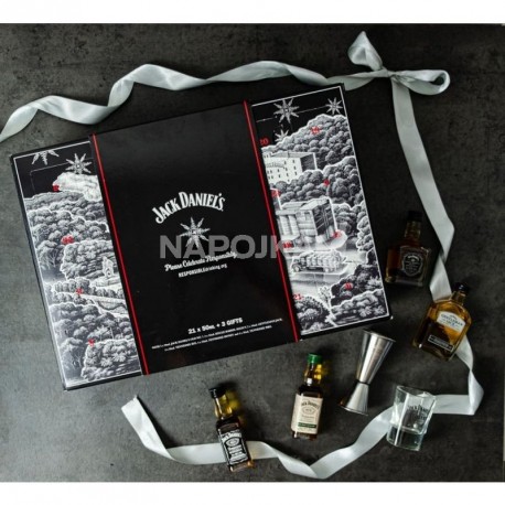 Jack Daniel's kalendář miniatur 21x0,05l