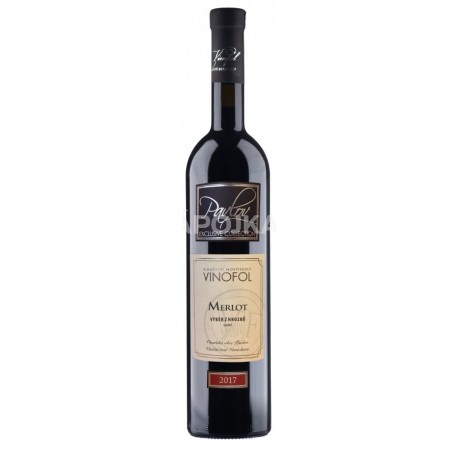 Vinofol Merlot výběr z hroznů 0,75l