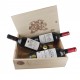 Medailová vína z Bordeaux 3x0,75l dřevěná kazeta