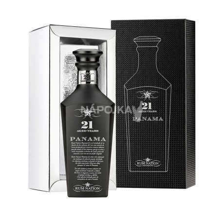 Rum Nation Panama 21y 0,7l Black