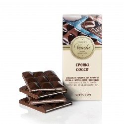 Venchi - hořká čokoláda Crema Cocco 100g