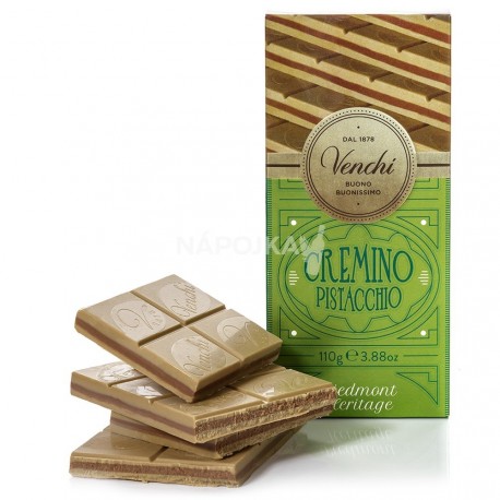 Pistáciová čokoláda Venchi Cremino Pistachio 110g