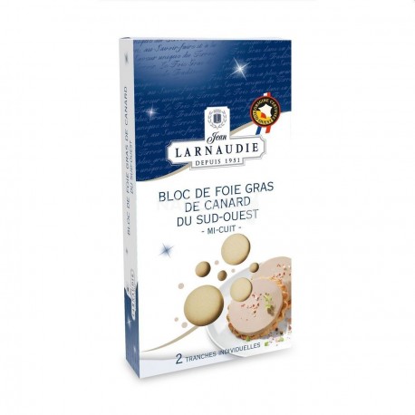 Kachní Foie Gras Larnaudie v bloku 2x40g