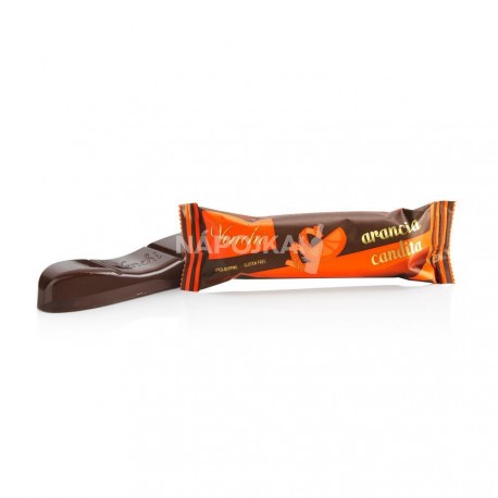 Venchi Unico hořká čokoláda s pomerančovou náplní 25g
