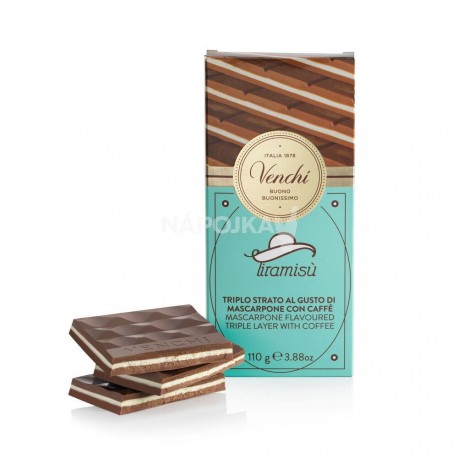 Venchi - čokoláda tiramisu 110g