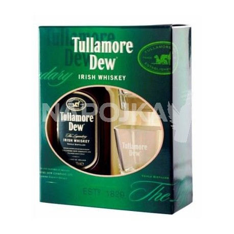 Tullamore Dew 0,7l + skleničky