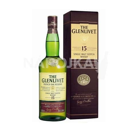 Glenlivet 15y French Oak Reserve 0,7l