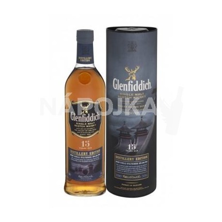 Glenfiddich 15y Distillers Edition 0,7l tuba