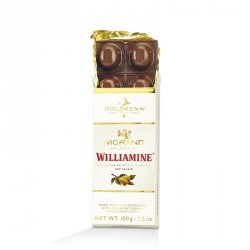 Goldkenn mléčná čokoláda plněná hruškovým likérem Morand Williamine 100g