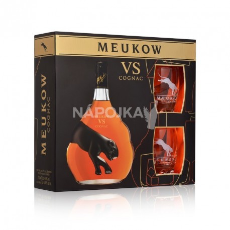 Meukow V.S. 40% 0,7l + skleničky