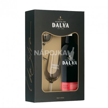 Dalva Ruby Porto 0,75l + 2 sklenice