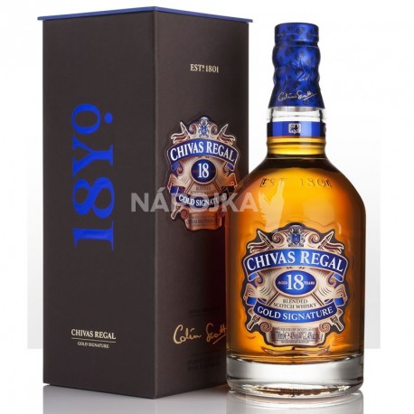 Chivas Regal 18-letá 0,7l v dárkovém balení